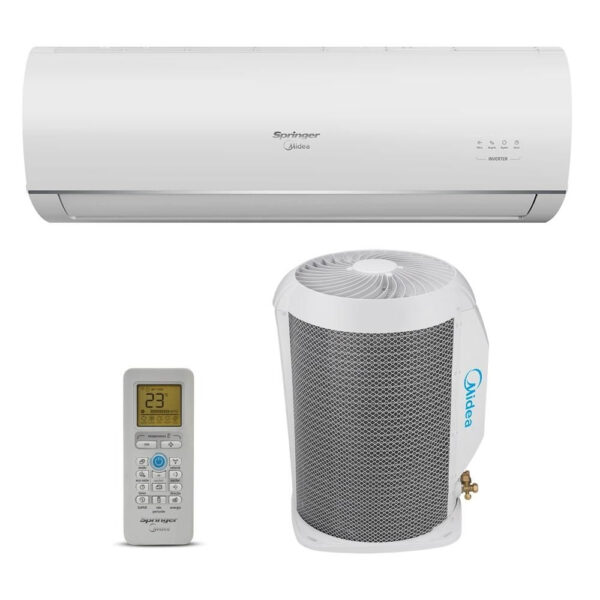 Ar Condicionado Split Inverter HW Springer Midea AirVolution Só Frio 12000 BTUs 42MACT12S5 220V